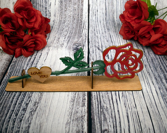 Wooden Rose